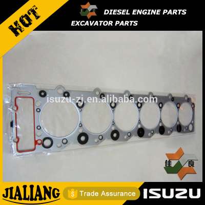 Hitachi Excavator Engine parts Isuzu 6HK1 Genuine Cylinder Head Gasket /Cylinder Gasket 8943927213