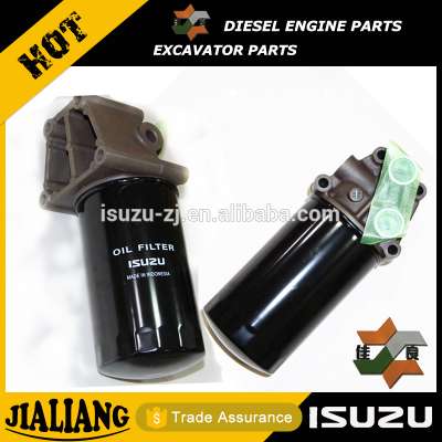 Isuzu C240 6HK1 6BG1 Diesel Engine Parts Oil Filter For Hitachi Excavator part number 8973243861